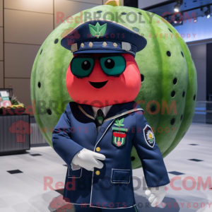 Navy Watermelon maskot...