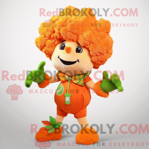 Orange Cauliflower mascot...