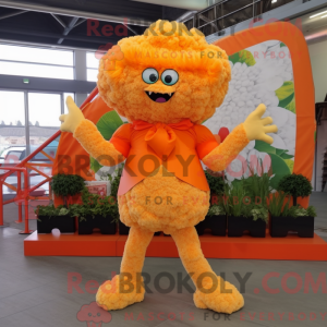 Orange Cauliflower mascot...