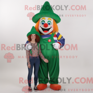 Forest Green Clown mascot...