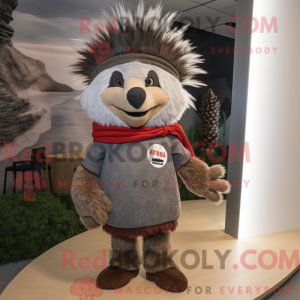 Porcupine mascot costume...