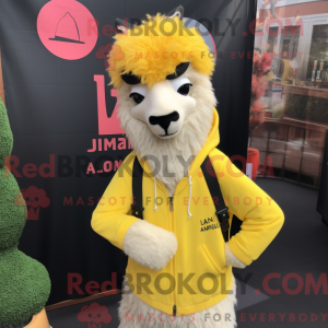 Costume de mascotte de lama...