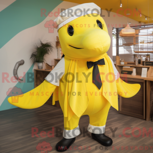 Lemon Yellow Humpback Whale...