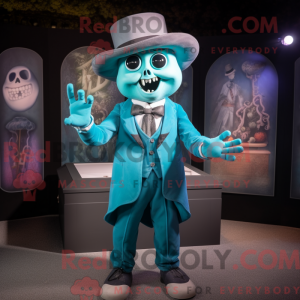 Cyan Graveyard mascot...