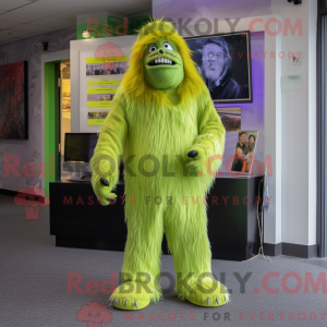 Lime Green Sasquatch...