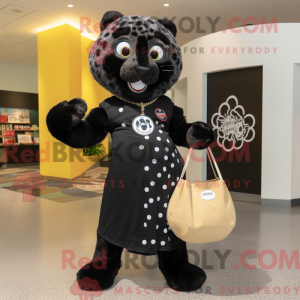 Black Cheetah mascot...
