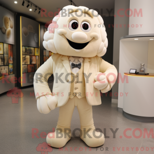 Cream But mascot costume...