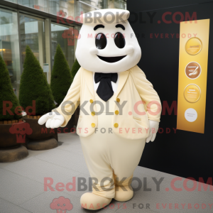 Cream But mascot costume...