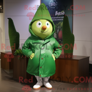 Waldgrüne Birne Maskottchen...