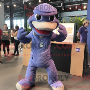 Lilla Titanoboa maskot...