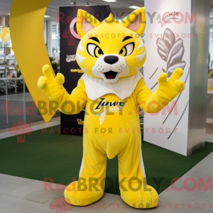 Costume de mascotte de Lynx...