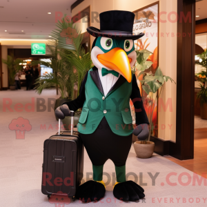 Forest Green Toucan maskot...