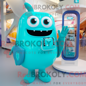 Turkis telefon maskot...