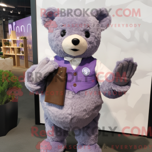 Disfraz de mascota del oso...