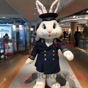 Navy Rabbit Maskottchen...