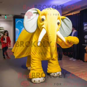 Citrongul Mammoth maskot...