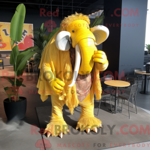 Citrongul Mammoth maskot...
