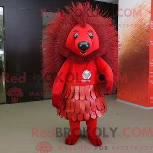 Maskottchenkostüm Rotes...