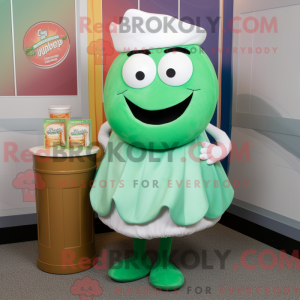 Postava maskota Green Clam...