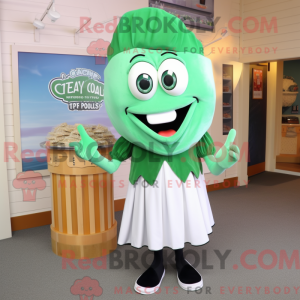 Green Clam Chowder mascot...