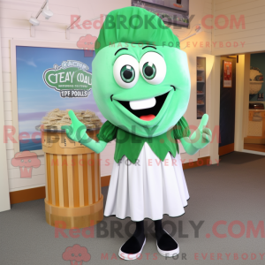 Green Clam Chowder maskot...