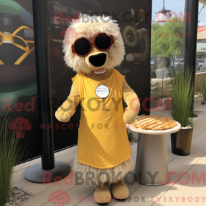 Personaggio mascotte Gold...
