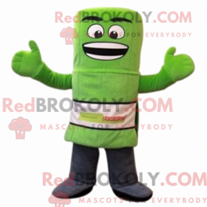 Green Sushi mascot costume...
