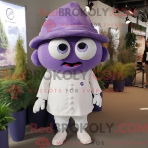 Lavendel Cyclops maskot...