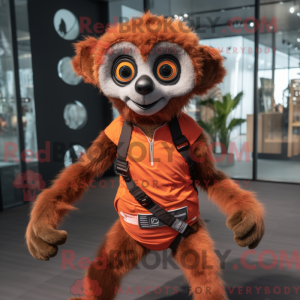 Postava maskota Rust Lemur...