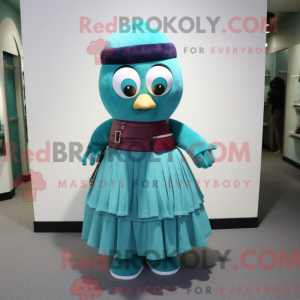 Disfraz de mascota Teal...