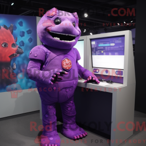 Lilla Computer maskot...