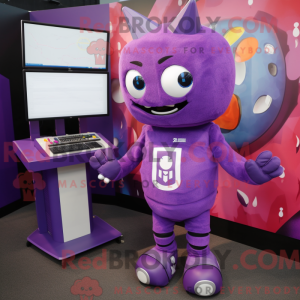Lilla Computer maskot...
