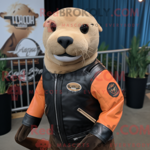 Peach Sea Lion...