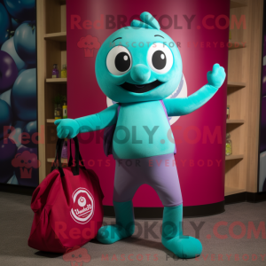 Postava maskota Teal...