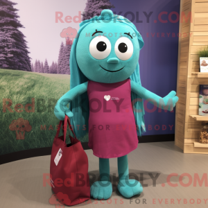 Disfraz de mascota Teal...