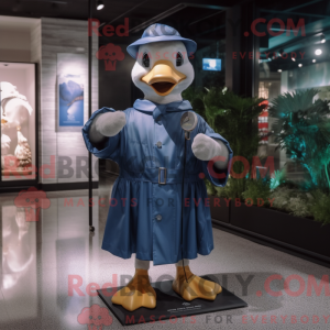 Navy Geese mascot costume...