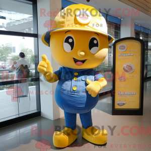 Gold Candy-maskotdraktfigur...