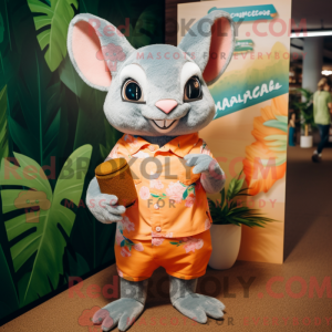 Peach Chinchilla maskot...
