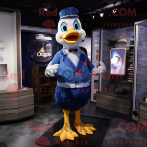 Figura de máscara de pato...