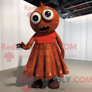 Rust Cyclops maskot kostume...