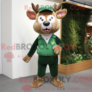 Forest Green Deer maskot...