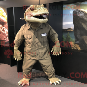 Figura de máscara de dragão...