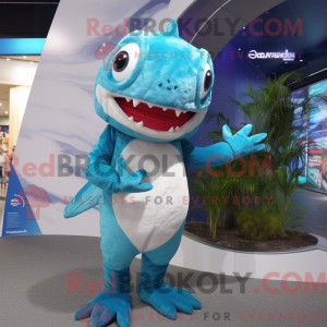 Barracuda mascot costume...