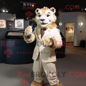 Beige Saber-Toothed Tiger...