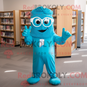 Turkis Aglet maskot kostume...