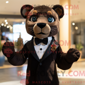 Brown Panther mascot...