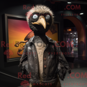 Struisvogel mascottekostuum...