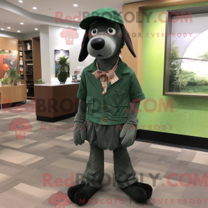 Forest Green Dog...