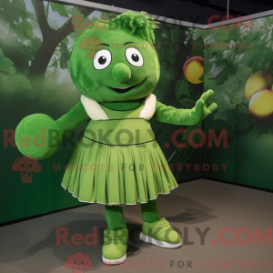 Forest Green Squash mascot...