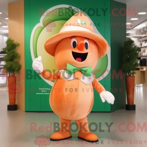 Postava maskota Peach Apple...
